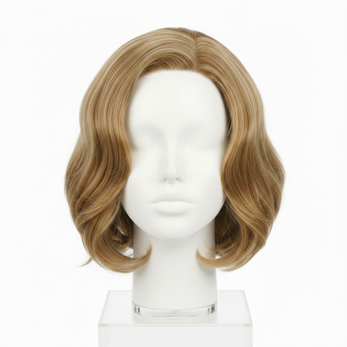 Blonde Wavy Bob