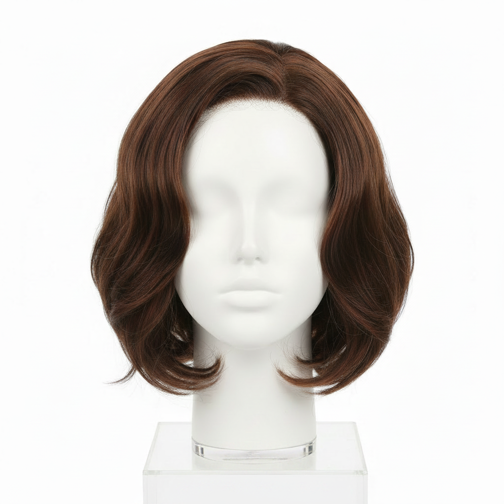 Chestnut Wavy Bob